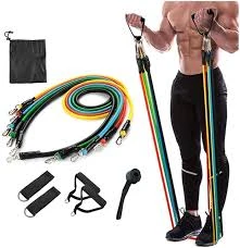 11 Piece Gym Power Resistance Band (PB-101)